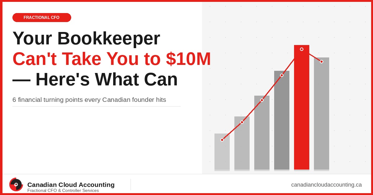 Your Bookkeeper Can't Take You to $10M